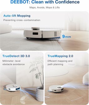 www.robohome.nl - ECOVACS Deebot T30 Pro Omni