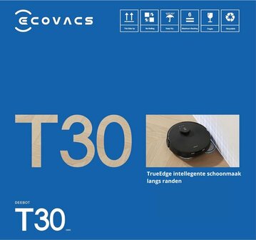 www.robohome.nl - ECOVACS Deebot T30 Pro Omni zwart