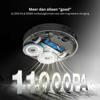 www.robohome.nl - ECOVACS Deebot T30 Pro Omni zwart