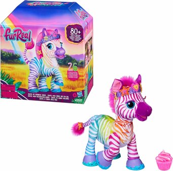 www.robohome.nl - FurReal Zenya mijn regenboog zebra