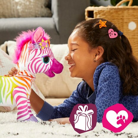 www.robohome.nl - FurReal Zenya mijn regenboog zebra