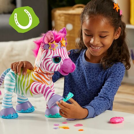 www.robohome.nl - FurReal Zenya mijn regenboog zebra